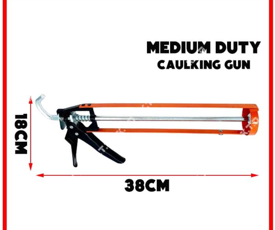 Caulking Silicone Gun Tool Caulk Pressing Inject Silicone Sealant / Alat Tolak Silikon