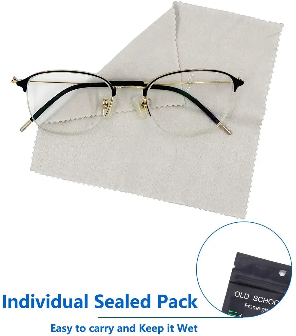 Eyeglasses Anti Fog Cleaning Wipes Reusable Dry Anti-Fog Cleaning Cloth for Face Mask Glasses Goggles Helmet Camera Lens Mirrors