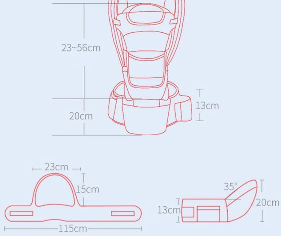 Baby Carrier Ergonomic Multifunction Newborn Baby Comfortable Breathable Hip Seat Carrier Adjustable Wrap Sling Seat婴儿背带