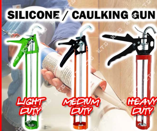 Caulking Silicone Gun Tool Caulk Pressing Inject Silicone Sealant / Alat Tolak Silikon