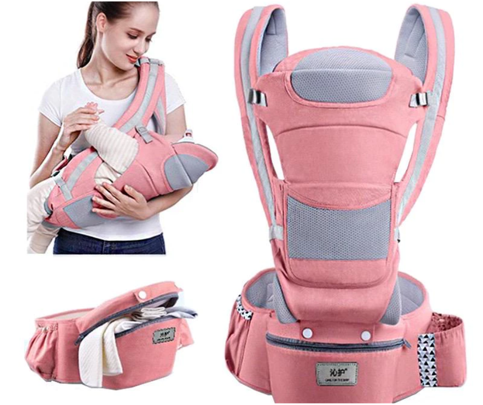 Baby Carrier Ergonomic Multifunction Newborn Baby Comfortable Breathable Hip Seat Carrier Adjustable Wrap Sling Seat婴儿背带