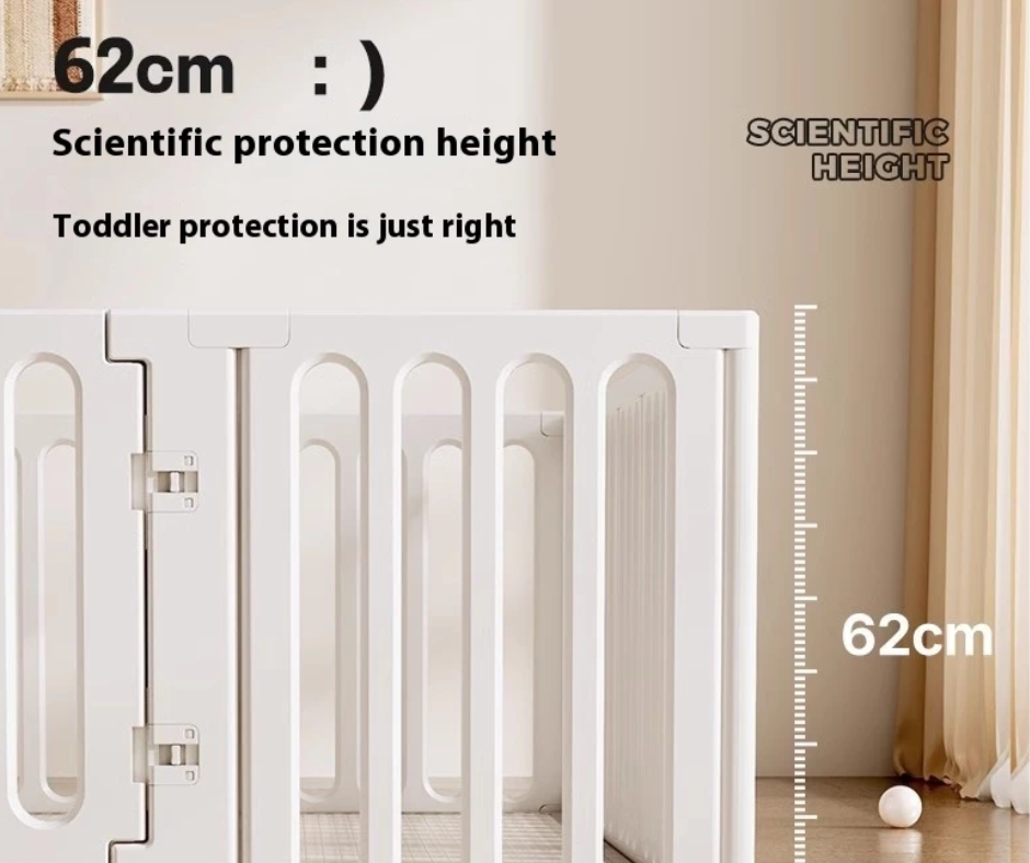 Foldable Playpen Baby Gaming Fence Baby Fence Baby Play Yard Baby Safety Fence Pagar Permainan Keselamatan Kanak