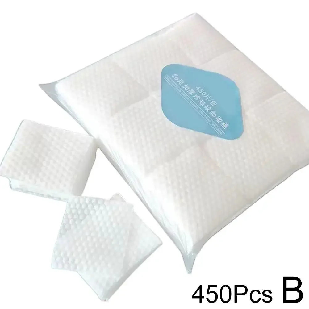 450/500/600PCS Pearl Pattern Makeup Remover Cotton Wet Non-woven Pads Dry Face Cleaning Use Fabric Cloth D0E7
