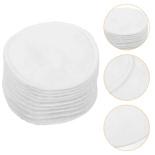 200 Pcs Cotton Pad Pads Wool Oval Cleaning Wipes Facial Cleansing Makeup Remover Simple Face Mask Pocket