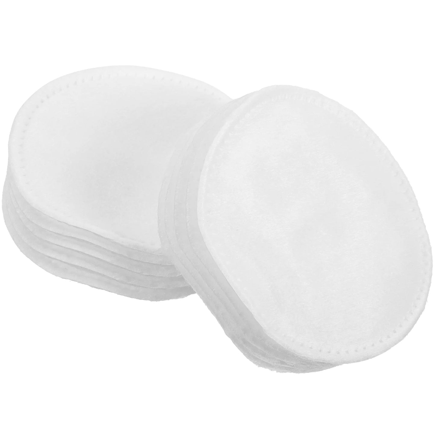 200 Pcs Cotton Pad Pads Wool Oval Cleaning Wipes Facial Cleansing Makeup Remover Simple Face Mask Pocket