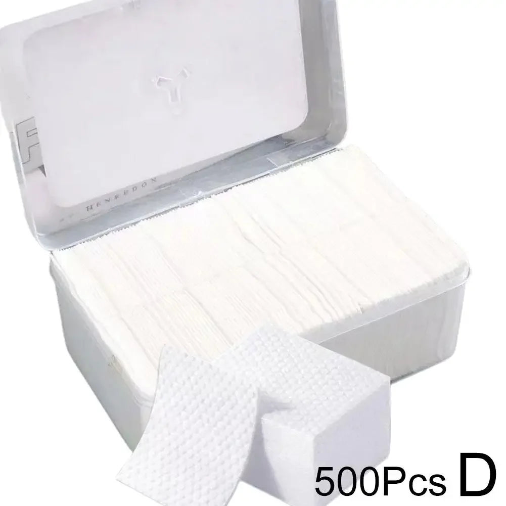 450/500/600PCS Pearl Pattern Makeup Remover Cotton Wet Non-woven Pads Dry Face Cleaning Use Fabric Cloth D0E7