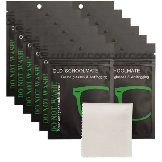 Eyeglasses Anti Fog Cleaning Wipes Reusable Dry Anti-Fog Cleaning Cloth for Face Mask Glasses Goggles Helmet Camera Lens Mirrors